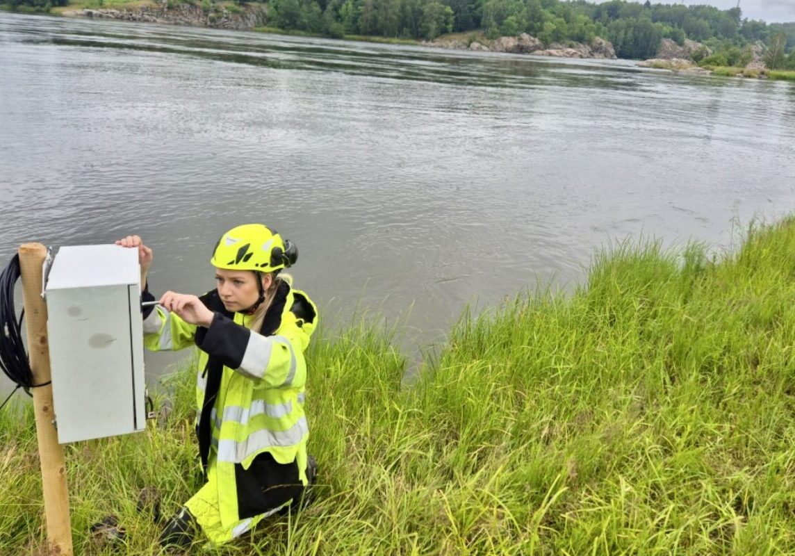 NTNU-student Marthe Nilsen (23) vikarierte i Cautus Geo første gang sommeren 2024.