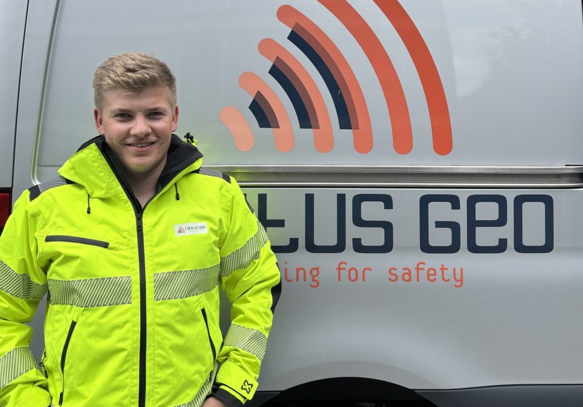 – En vitamininnsprøytning for studiene, sier Tobias Wåle (23) om erfaringene fra sommeren hos Cautus Geo.